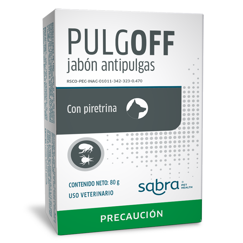 Pulgoff Jabon Antipulgas SabraPet